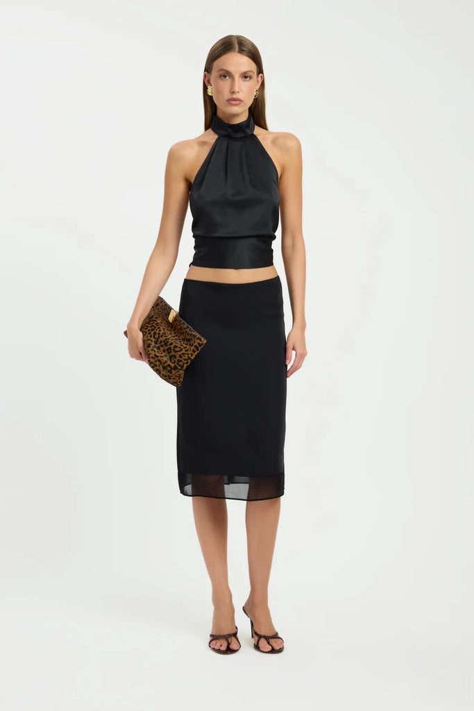 Maria Chiffon Midi Skirt