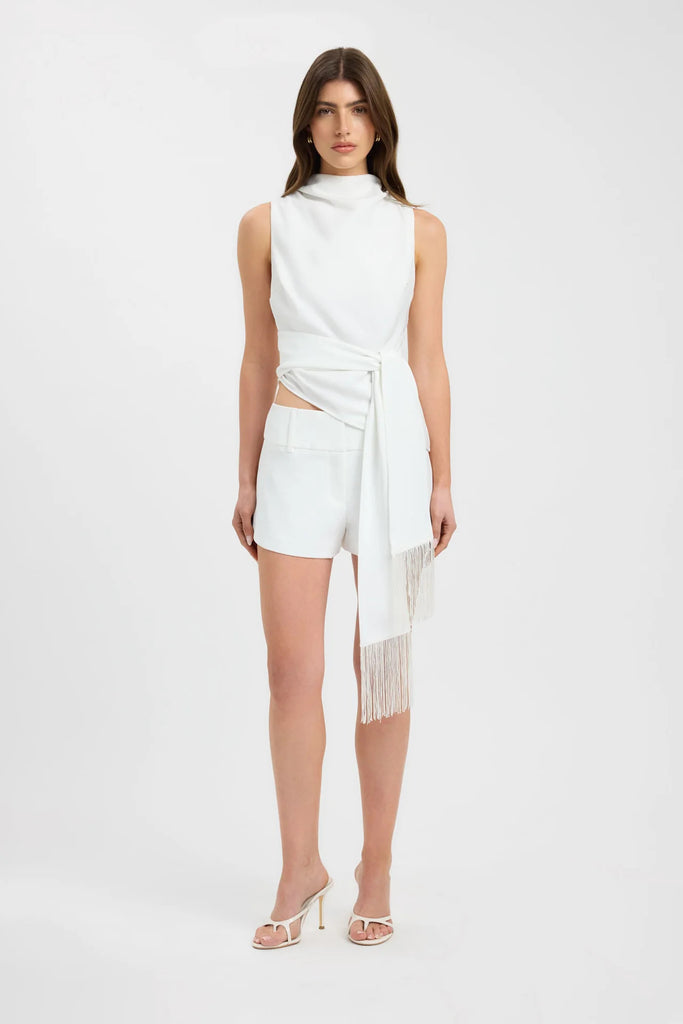 Maria Fringes Sash Top