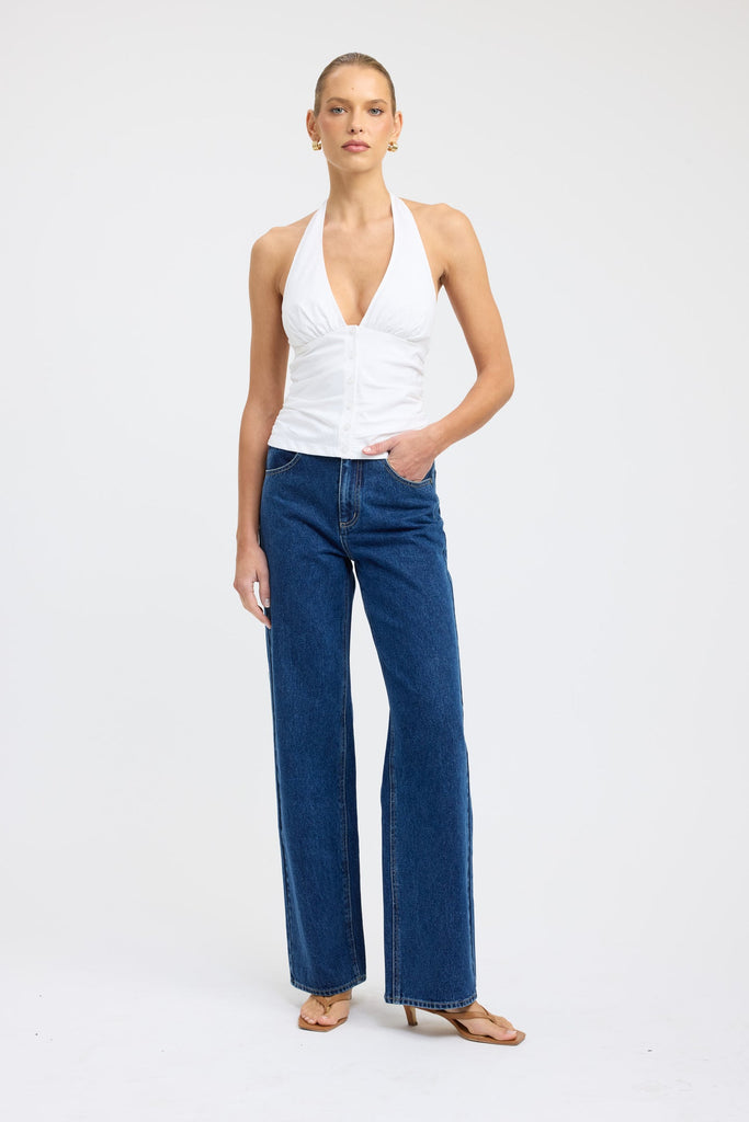 Percy Gathered Halter Top