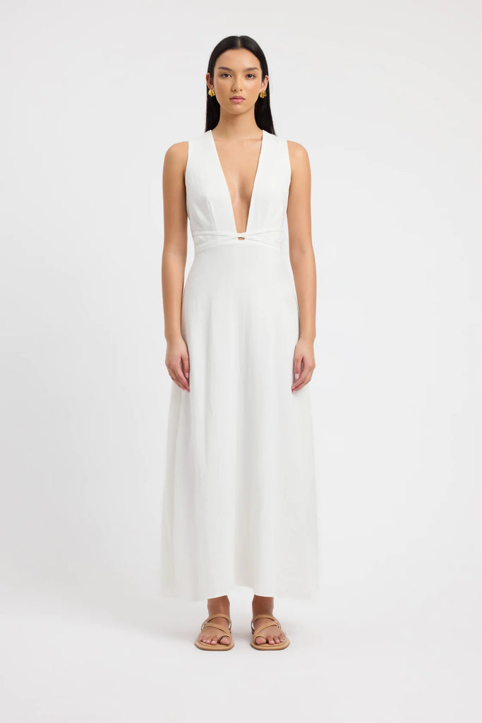 Hayman Deep Vee Dress